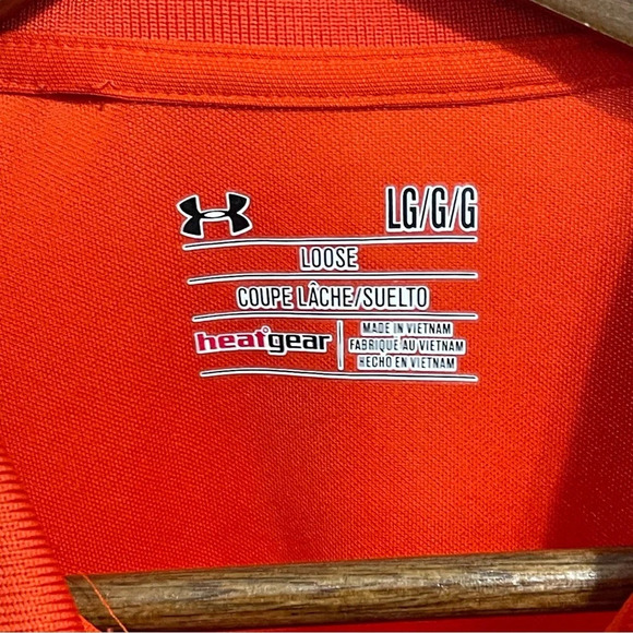 Under Armour Performance Polo Shirt Golf Size Large - Picture 3 of 5